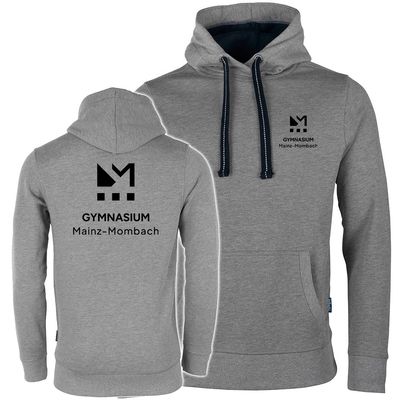 GymMo Luxury Hoodie (Unisex) | Eckiges Logo, einfarbig