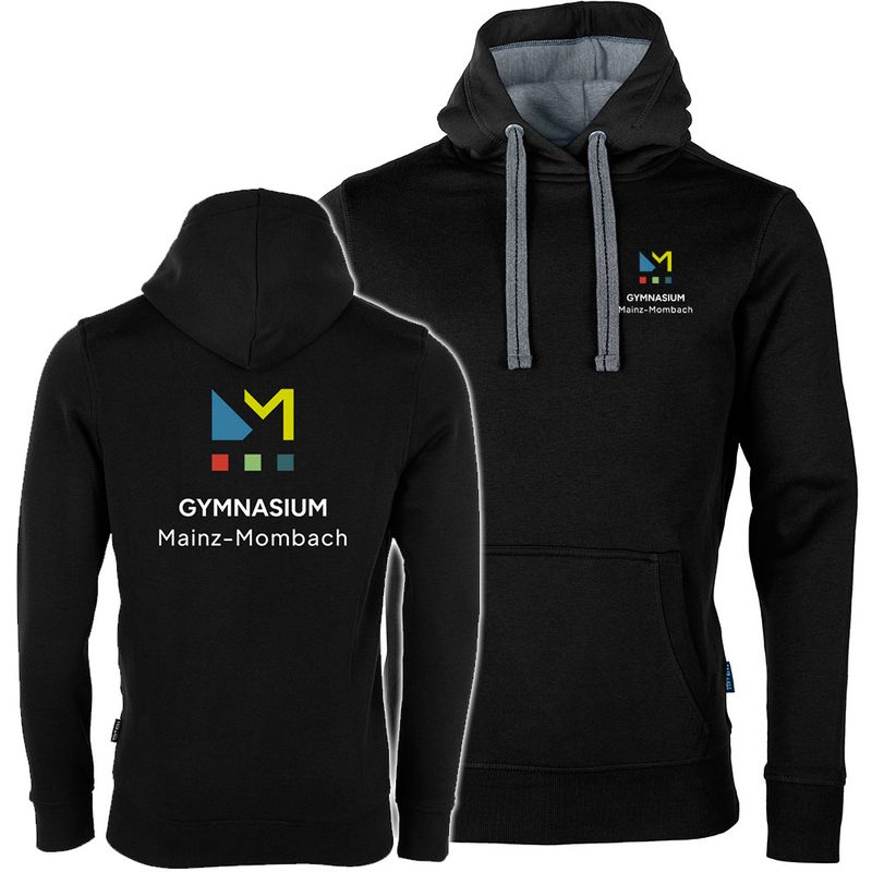 GymMo Luxury Hoodie (Unisex) | Eckiges Logo, mehrfarbig GymMo Luxury Hoodie (Unisex) | Eckiges Logo, mehrfarbig