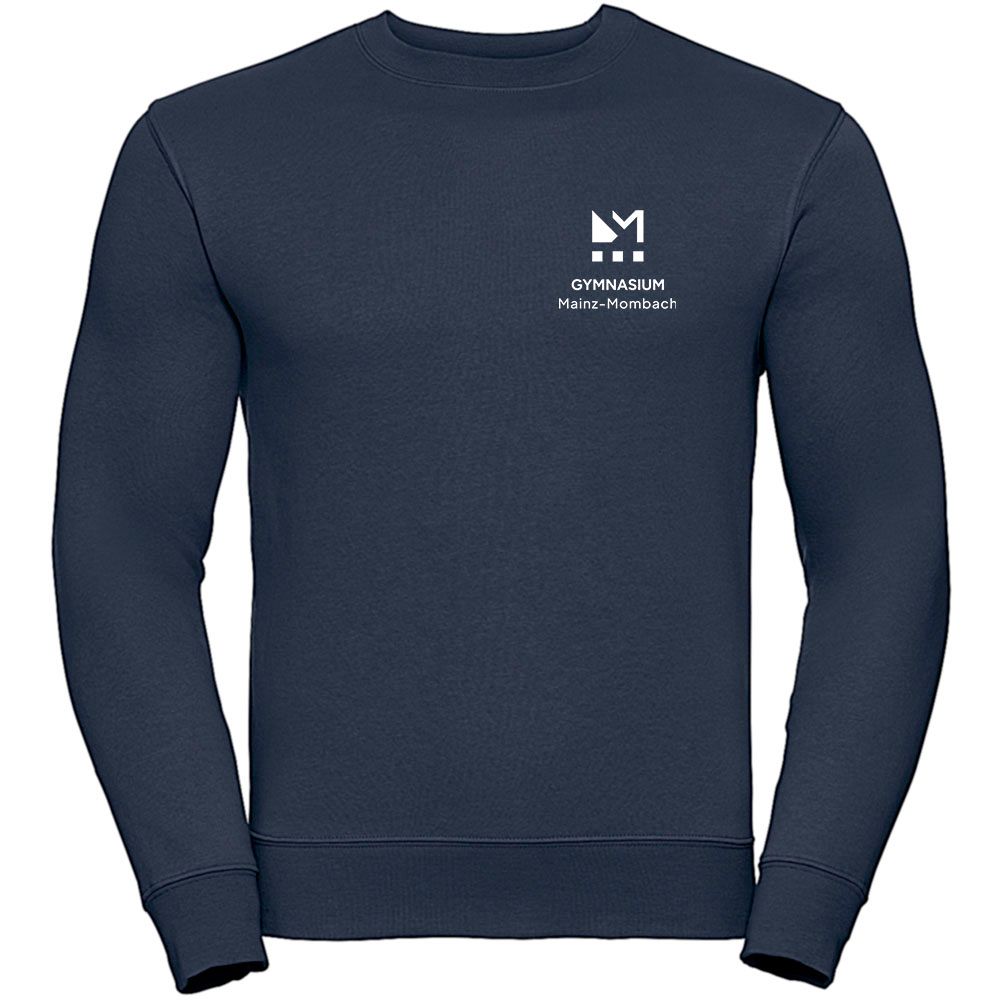 GymMo Authentic Sweatshirt (Unisex) | Eckiges Logo, einfarbig