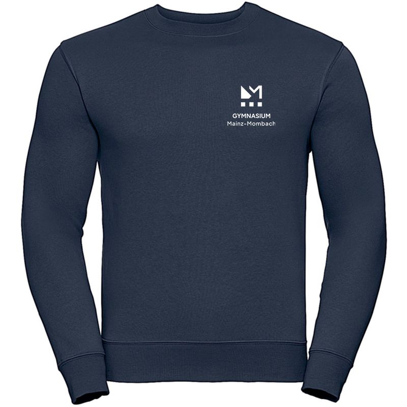 GymMo Authentic Sweatshirt (Unisex) | Eckiges Logo, einfarbig
