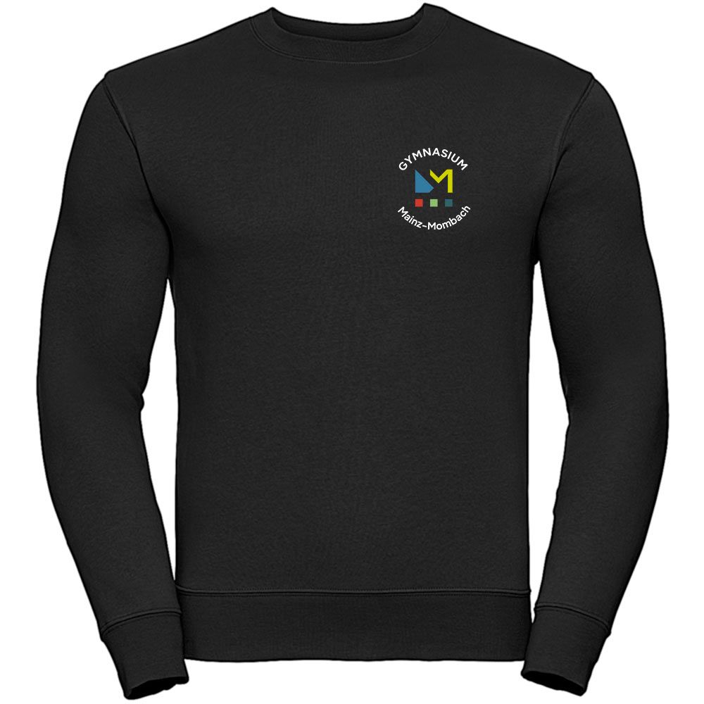 GymMo Authentic Sweatshirt (Unisex) | Rundes Logo, mehrfarbig