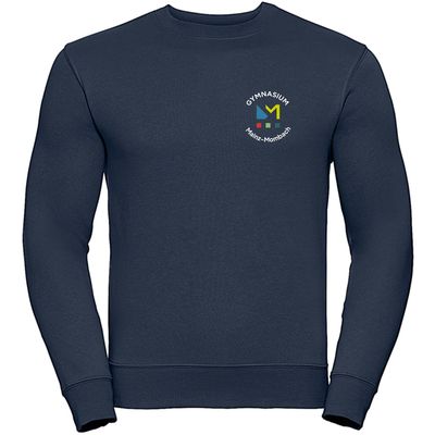 GymMo Authentic Sweatshirt (Unisex) | Rundes Logo, mehrfarbig