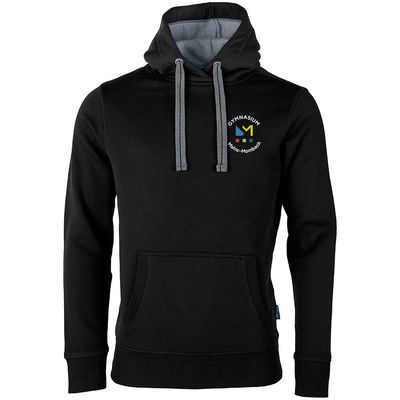 GymMo Luxury Hoodie (Unisex) | Rundes Logo, mehrfarbig
