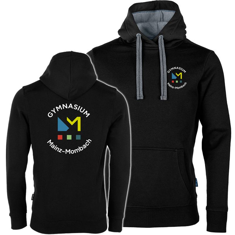 GymMo Luxury Hoodie (Unisex) | Rundes Logo, mehrfarbig GymMo Luxury Hoodie (Unisex) | Rundes Logo, mehrfarbig
