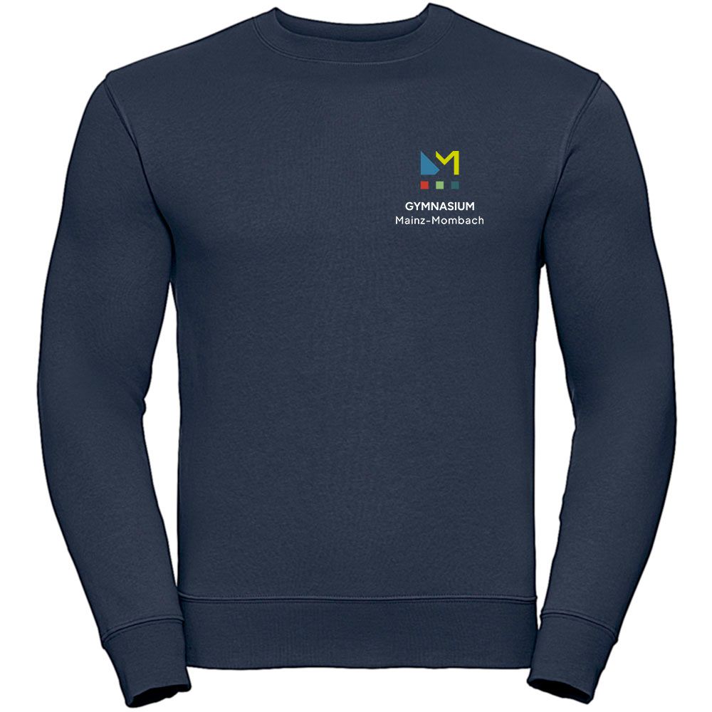 GymMo Authentic Sweatshirt (Unisex) | Eckiges Logo, mehrfarbig