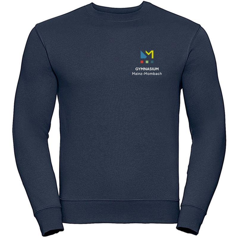 GymMo Authentic Sweatshirt (Unisex) | Eckiges Logo, mehrfarbig