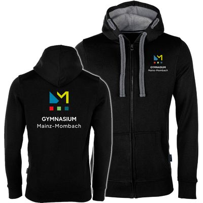GymMo Luxury Zip-Jacket (Unisex) | Eckiges Logo, mehrfarbig GymMo Luxury Zip-Jacket (Unisex) | Eckiges Logo, mehrfarbig