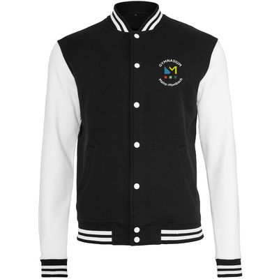 GymMo Collegejacke (Unisex) | Rundes Logo, mehrfarbig GymMo Collegejacke (Unisex) | Rundes Logo, mehrfarbig