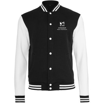 GymMo Collegejacke (Unisex) | Eckiges Logo, einfarbig GymMo Collegejacke (Unisex) | Eckiges Logo, einfarbig