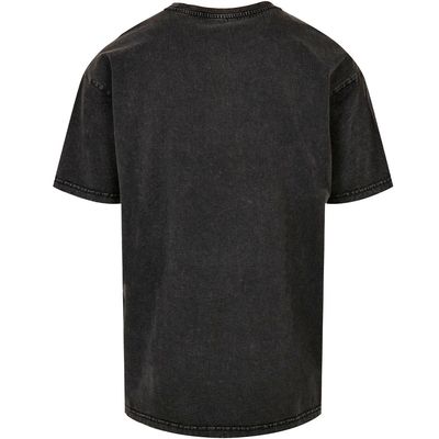 GymMo "Acid Washed" T-Shirt (Unisex) | Eckiges Logo, mehrfarbig