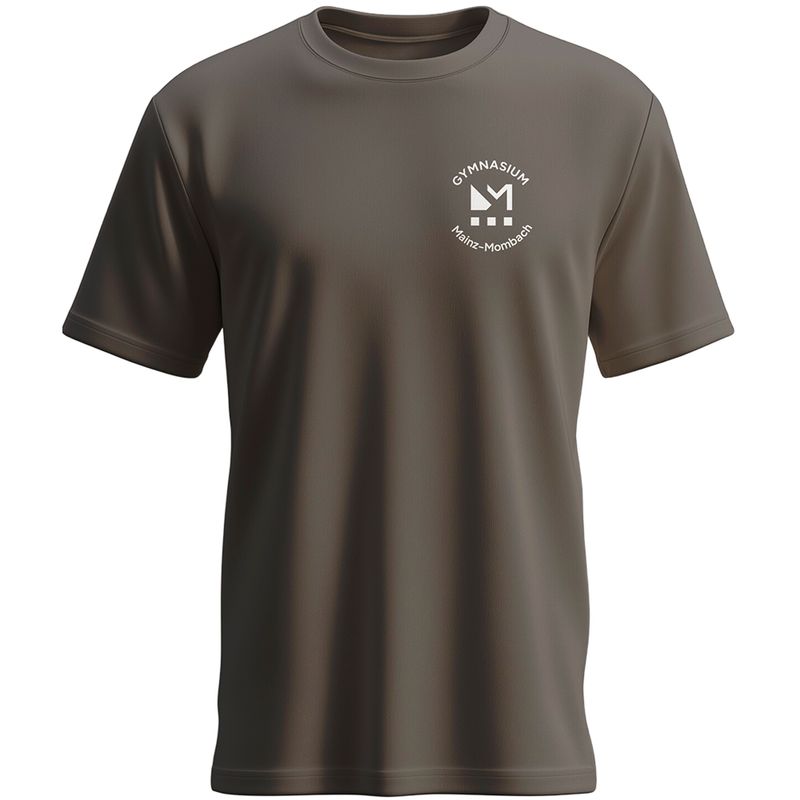 GymMo T-Shirt (Men) | Rundes Logo, einfarbig