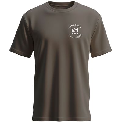 GymMo T-Shirt (Men) | Rundes Logo, einfarbig