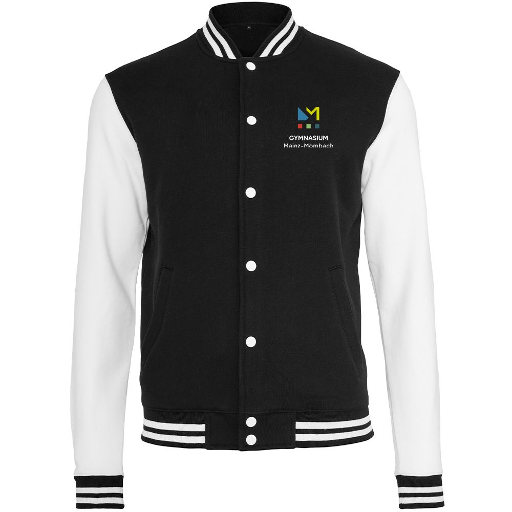 GymMo Collegejacke (Unisex) | Eckiges Logo, mehrfarbig