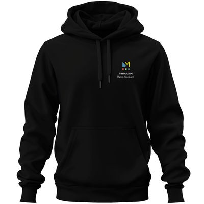 GymMo Premium-Hoodie (Unisex) | Eckiges Logo, mehrfarbig GymMo Premium-Hoodie (Unisex) | Eckiges Logo, mehrfarbig