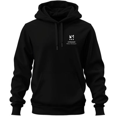 GymMo Premium-Hoodie (Unisex) | Eckiges Logo, einfarbig GymMo Premium-Hoodie (Unisex) | Eckiges Logo, einfarbig