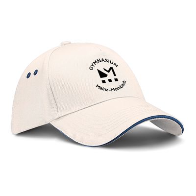 GymMo Classic Basecap (Unisex) | Einfarbiges Logo, rund