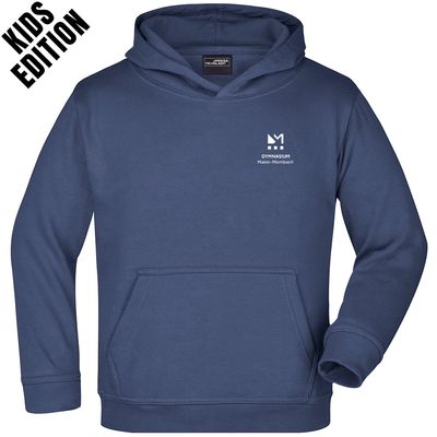 GymMo Hoodie (Kids Edition) | Eckiges Logo, einfarbig GymMo Hoodie (Kids Edition) | Eckiges Logo, einfarbig