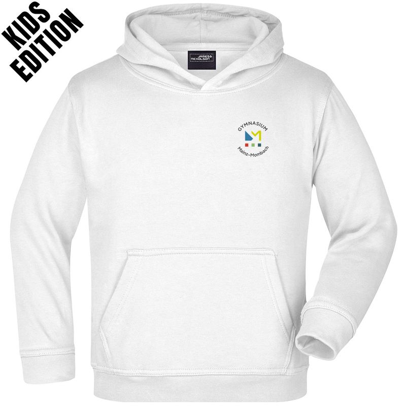 GymMo Hoodie (Kids Edition) | Rundes Logo, mehrfarbig