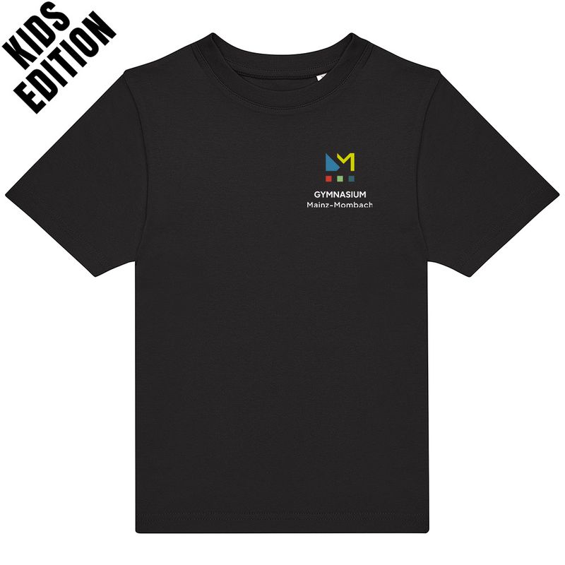 GymMo T-Shirt (Kids Edition) | Eckiges Logo, mehrfarbig