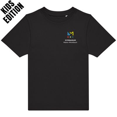 GymMo T-Shirt (Kids Edition) | Eckiges Logo, mehrfarbig