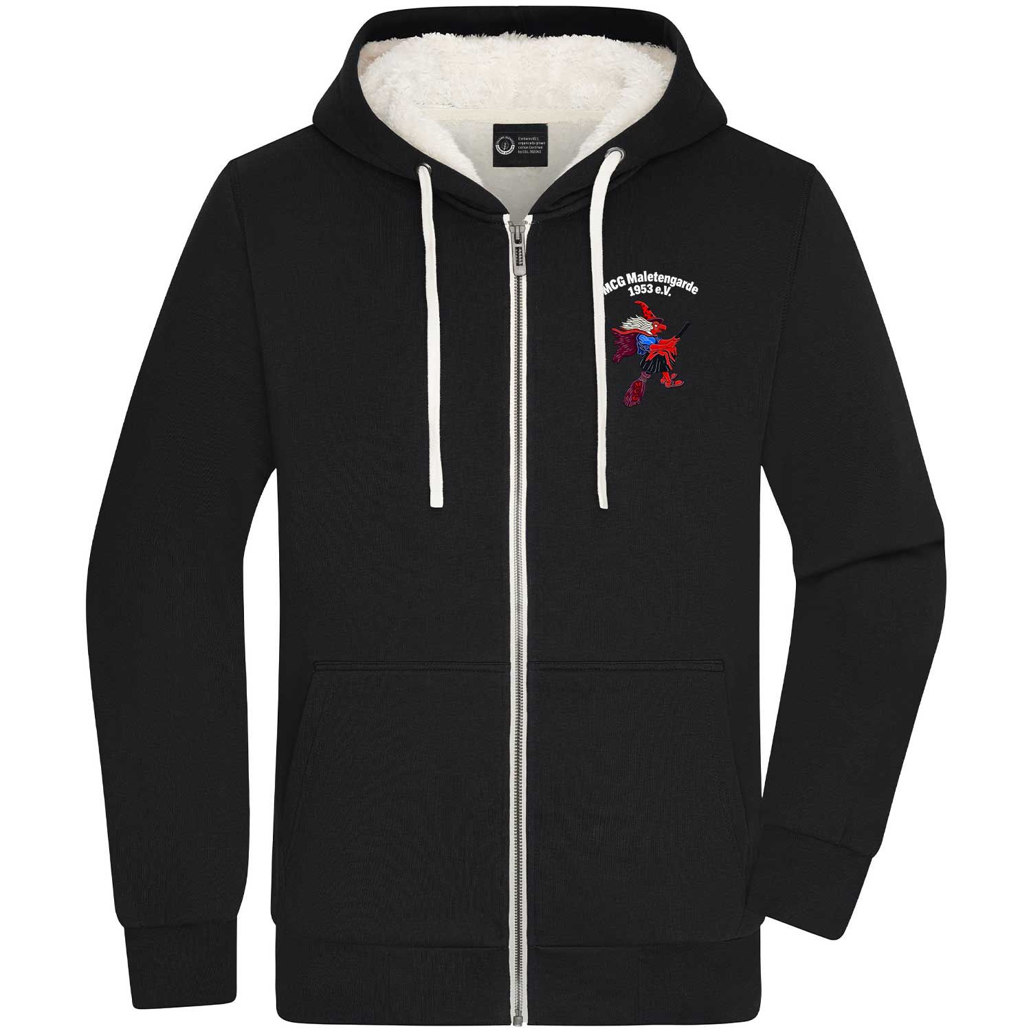 MCG Maletengarde 1953 e. V. - MCG Hexe Sherpa-Zip-Hoodie (Unisex)