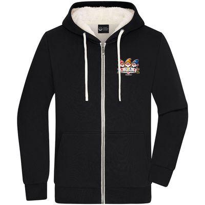 Brigade Kisselzwerge Zip-Jacket mit kuscheligem Sherpa-Futter (Teddy-Look)