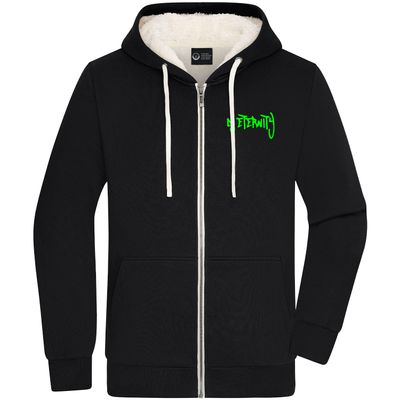 DJ Eternity Zip-Jacket mit kuscheligem Sherpa-Futter (Teddy-Look)