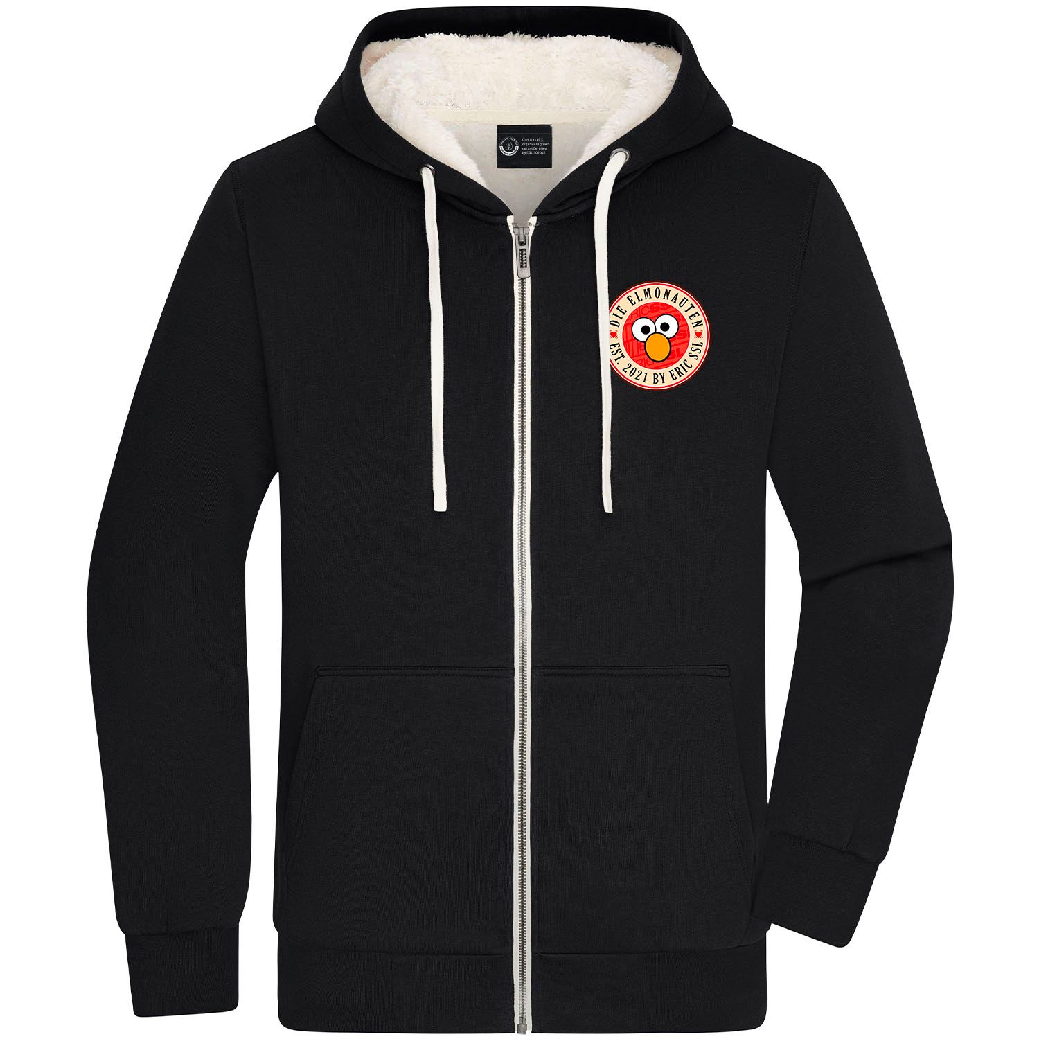 ERIC SSL "Die Elmonauten" Sherpa Zip-Hoodie (Unisex)