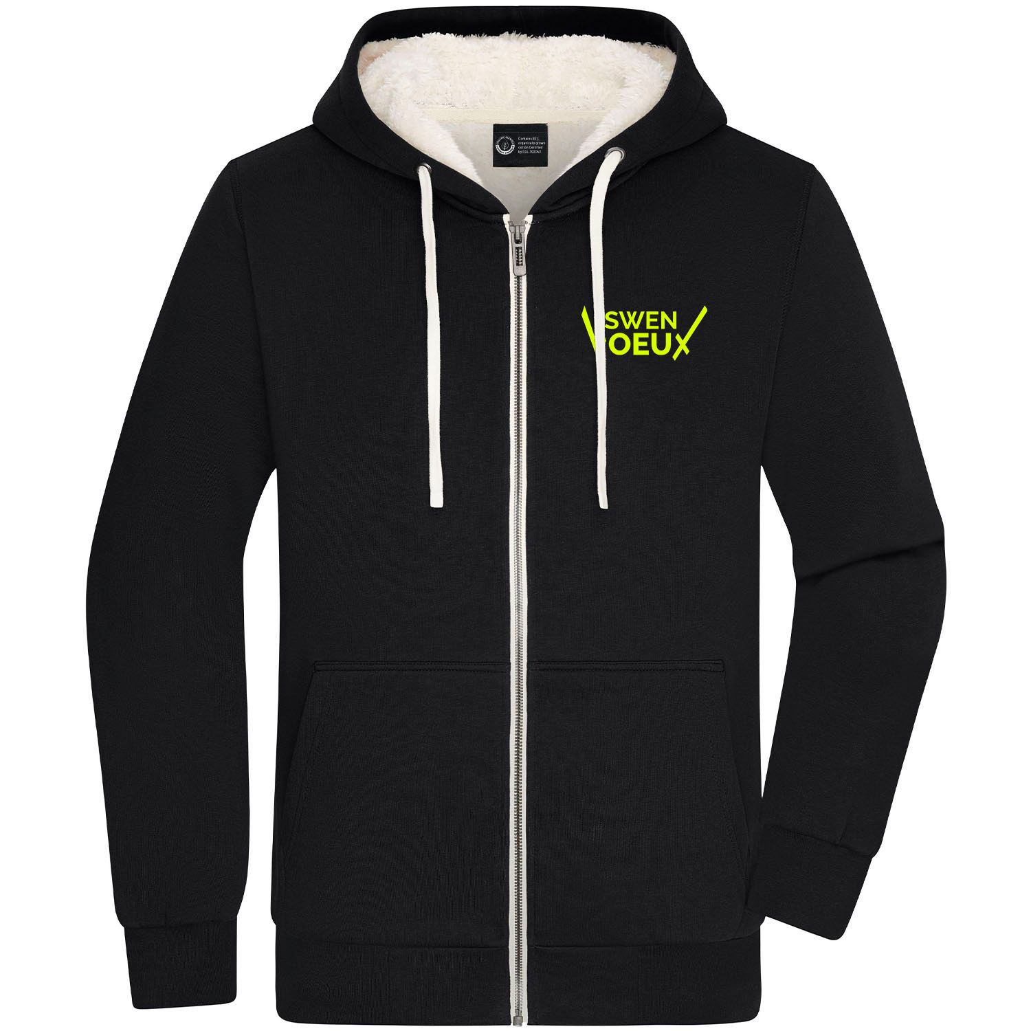 Swen Voeux Zip-Jacket mit kuscheligem Sherpa-Futter (Teddy-Look)