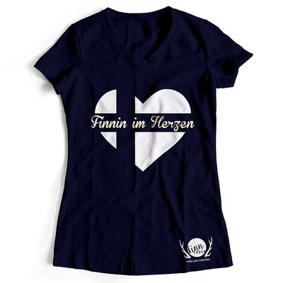 "Finnin im Herzen" T-Shirt (Women)