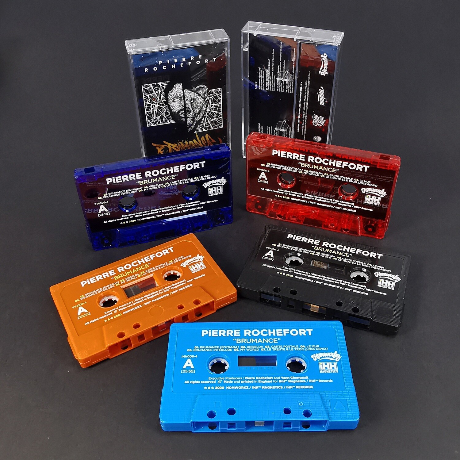 [Cassette] PiERRE ROCHEFORT &quot;Brumance&quot; &gt;&gt;&gt; DELUXE Edition
Réédition de l&#39;album le plus abouti et personnel du MC parisien avec 4 morceaux BONUS !