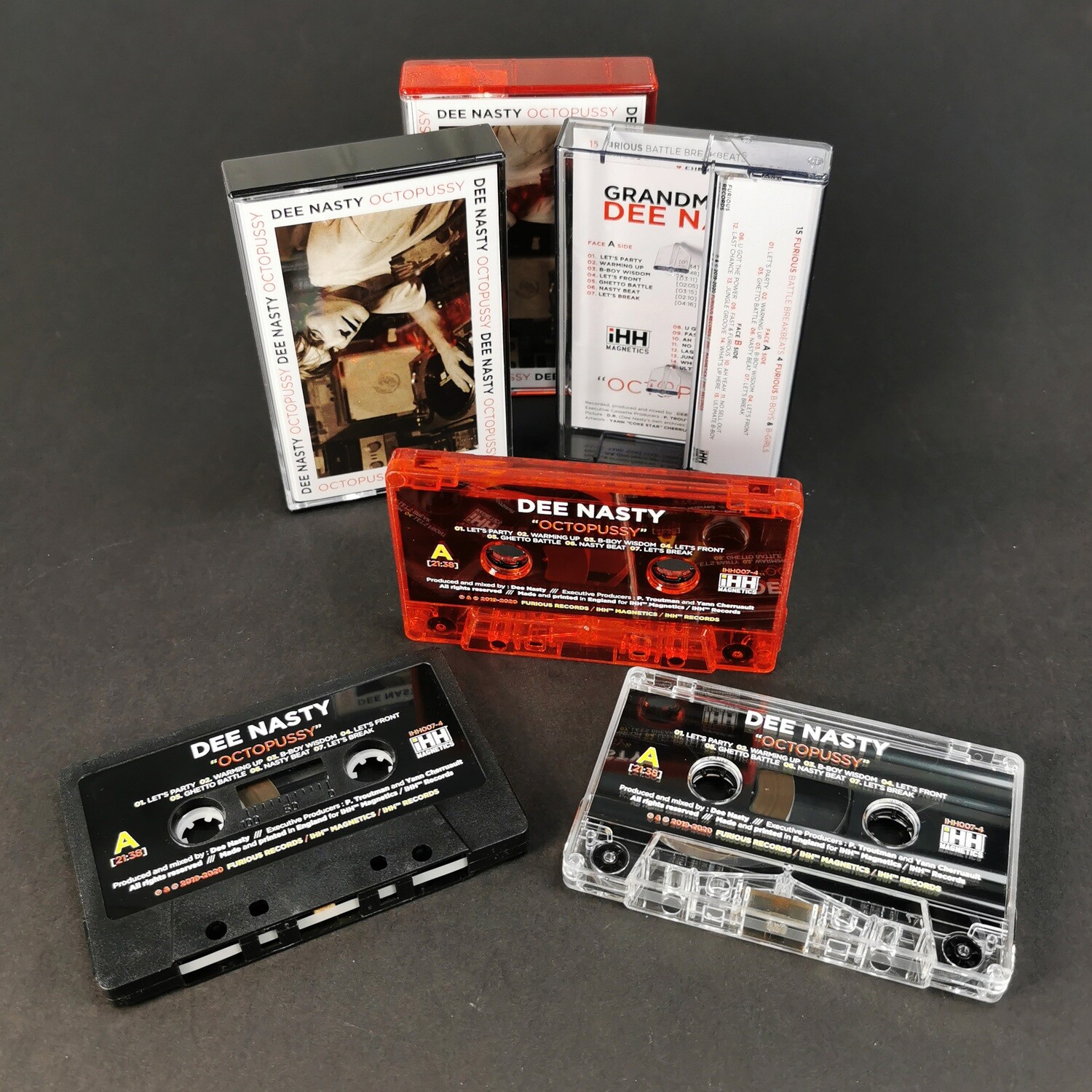 [Cassette audio iHH™] DEE NASTY &quot;Octopussy&quot; &gt;&gt;&gt; EXCLUSIF !
