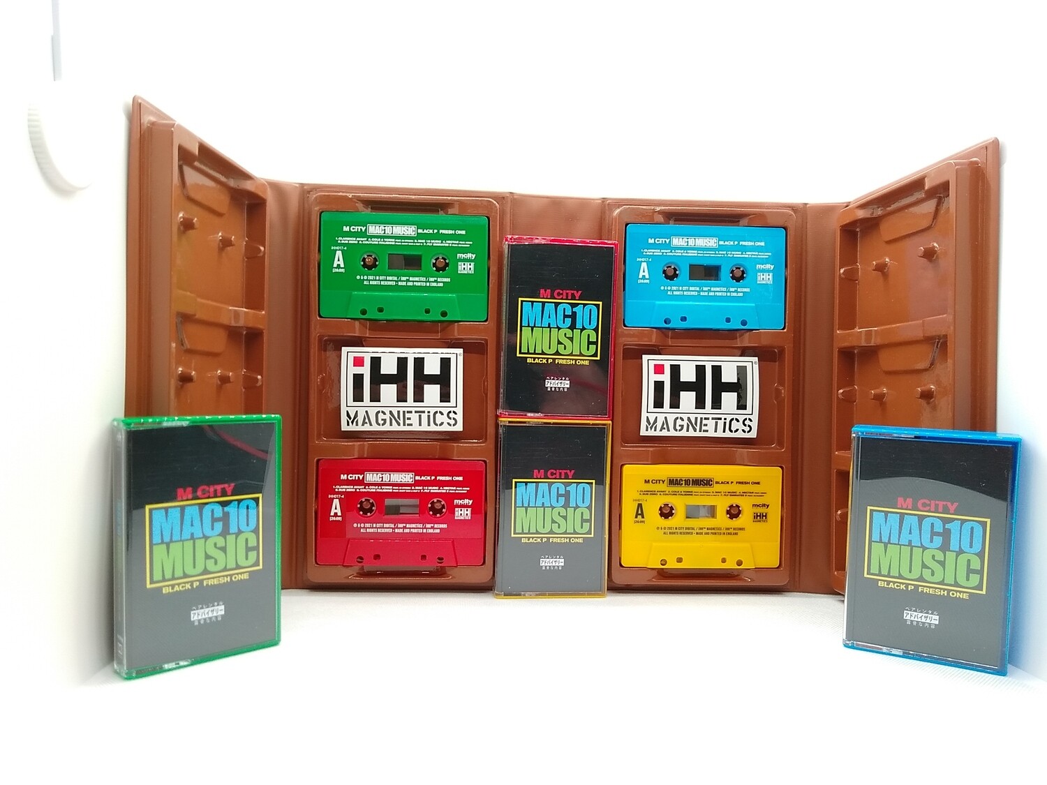 [PACK PRO] M CiTY &quot;Mac 10 Music&quot; &gt;&gt;&gt; LES 4 CASSETTES (rouge + vert + bleu + jaune) + lien de téléchargement OFFERT