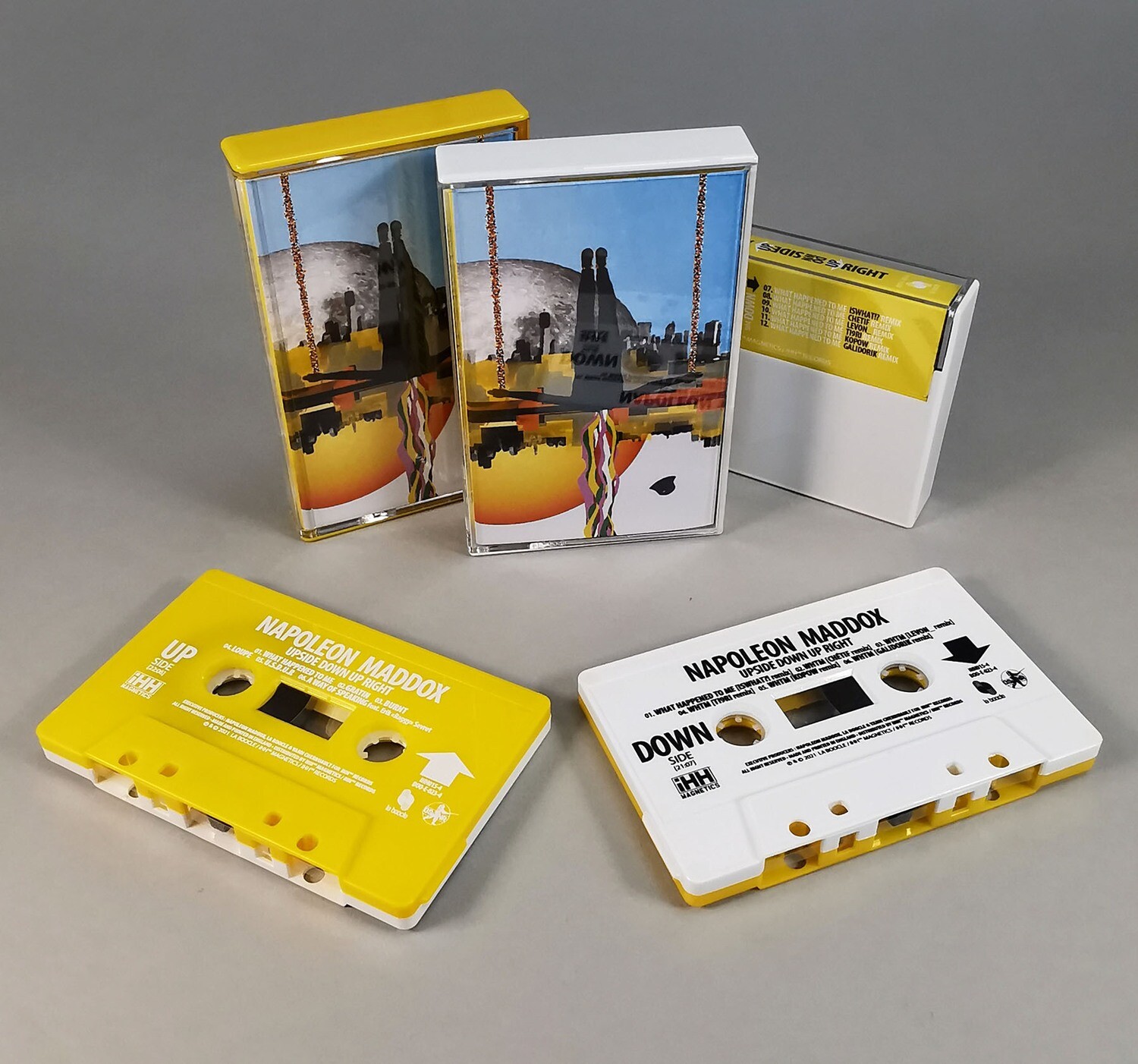 [Cassette] NAPOLEON MADDOX &quot;Upside Down Up Right (Extended Cassette Version)&quot; + lien de téléchargement OFFERT