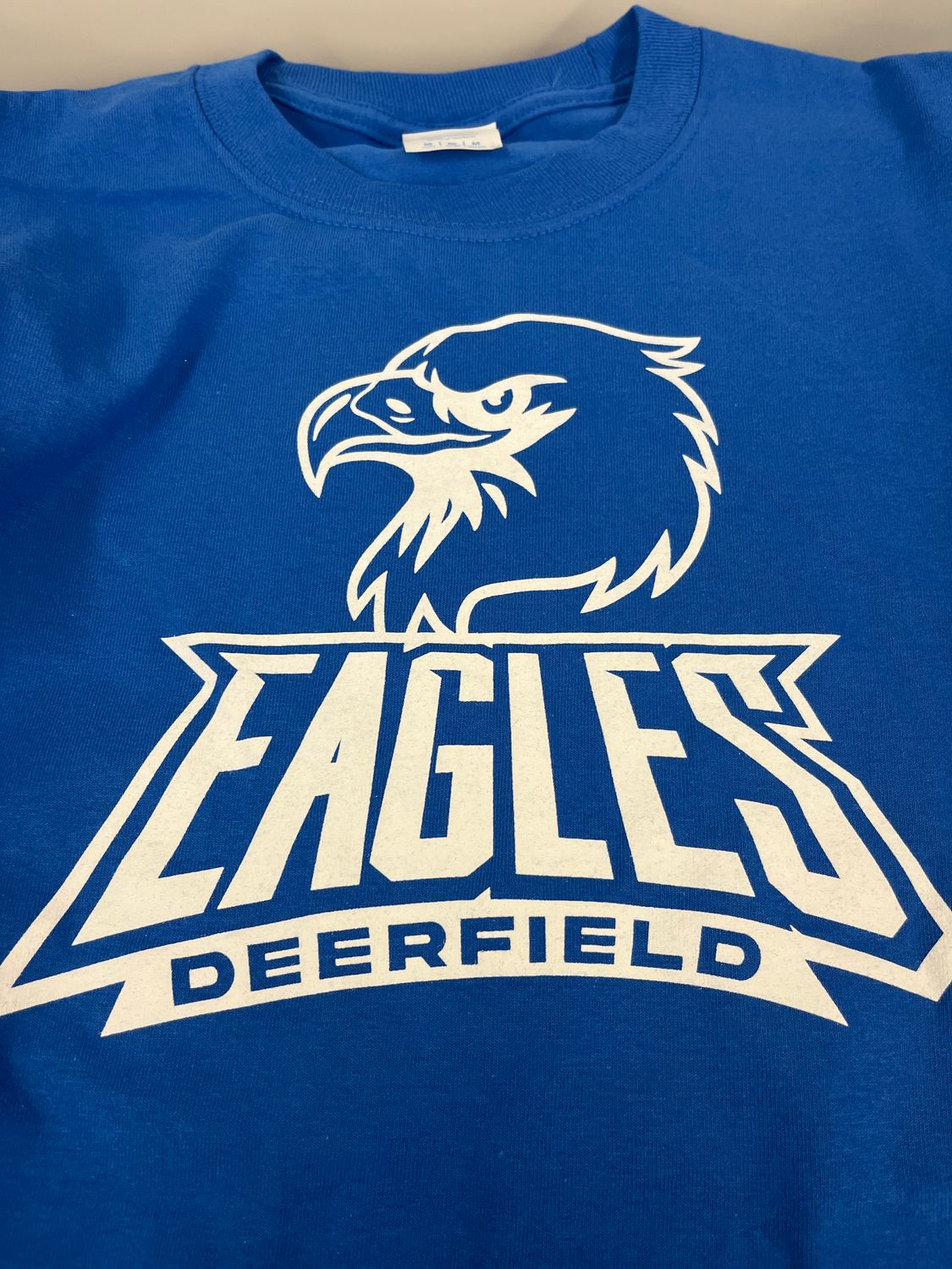 Deerfield (BLUE) t-shirt -- Youth XL