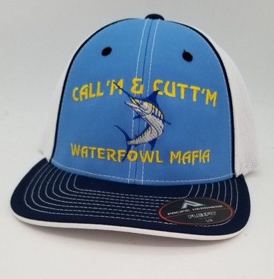 Marlin Flex Fit Custom Hat - 68 Hat Colors Available!!!