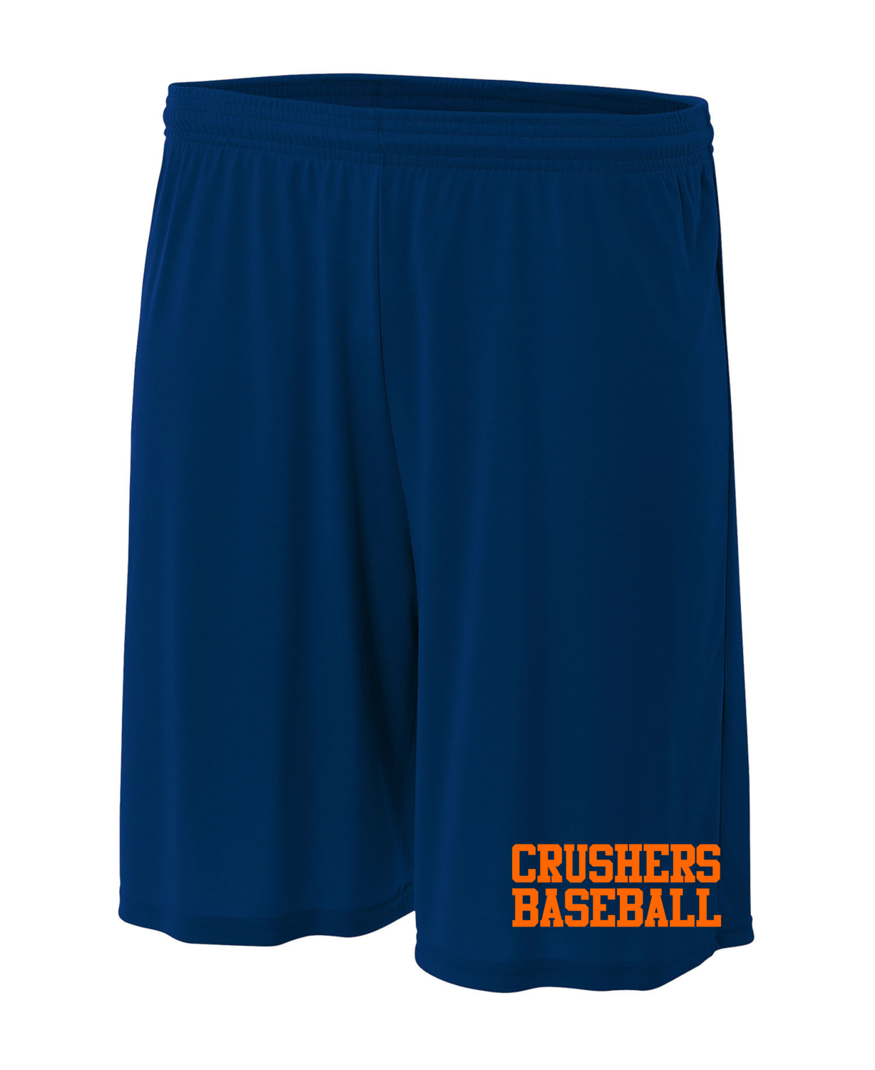 Performance Shorts with Logo - 2 colors, Color: Navy