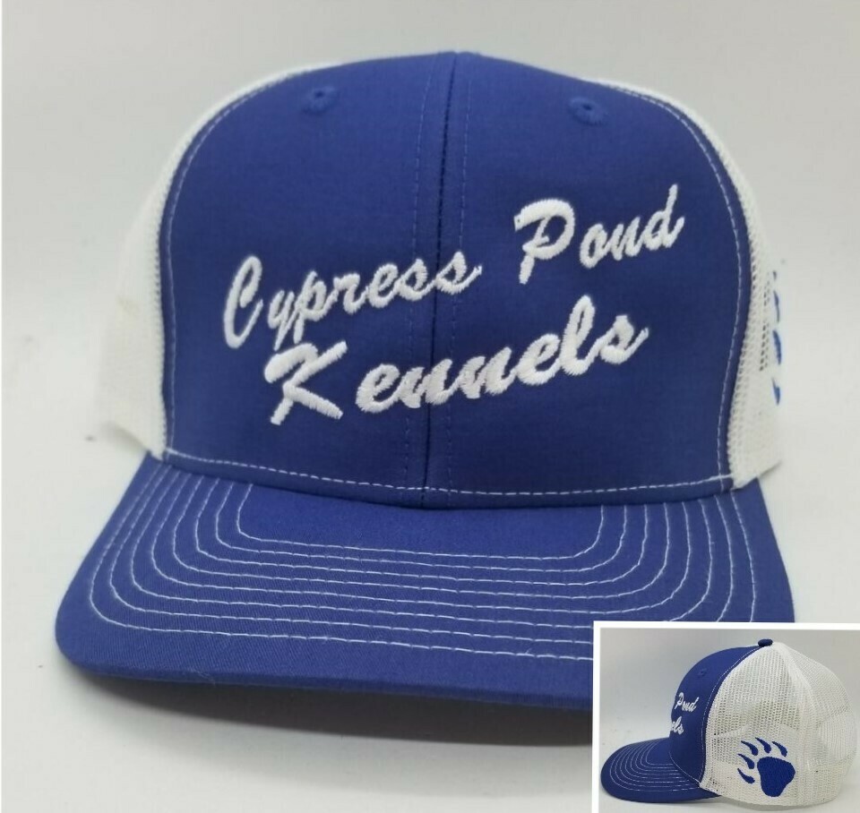 Custom Adjustable Hat with Bear Claw on Side - 60 Hat Colors Available!!!