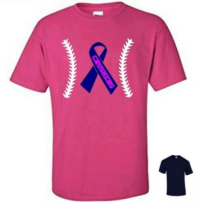 Breast Cancer Month Short Sleeve Cotton T-Shirt - Adult & Youth