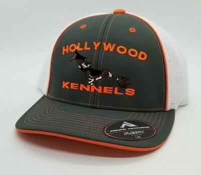 Beagles Running Rabbit Flex Fit Custom Hat - Many Hat Colors Available!!!