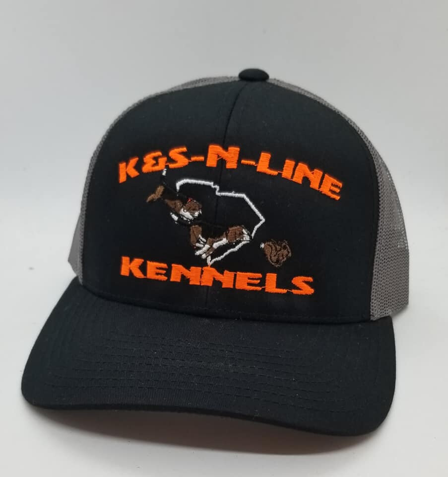 Beagles Running Rabbit with State Adjustable Custom Hat - All 50 States & Many Hat Colors Available!!!