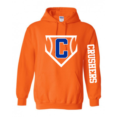 Orange Crushers Hooded Cotton Sweatshirt - Adult & Youth