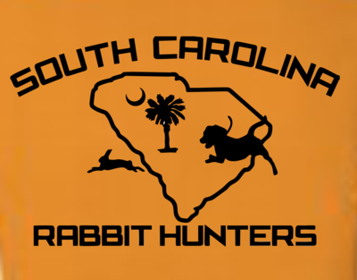 Orange SC Rabbit Hunters Short-Sleeved T-Shirt - Youth and Adult Sizes