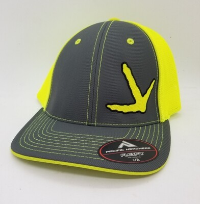 Offset Turkey Track Design - 68 Hat Colors Available