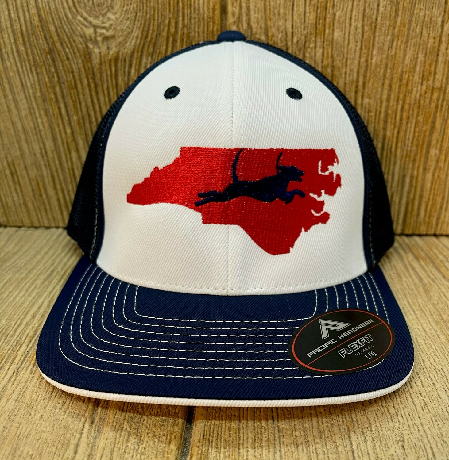 Running Hound State Adjustable Custom Hat - 60 Hat Colors Available!!!
