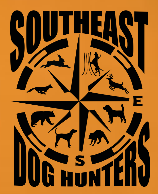 Orange Southeast Dog Hunters Short or Long Sleeve T-Shirt