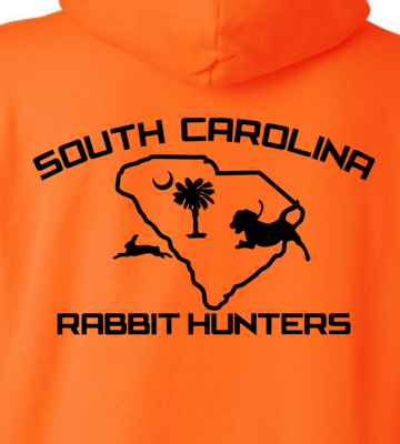 Orange SC Rabbit Hunters Hoodie