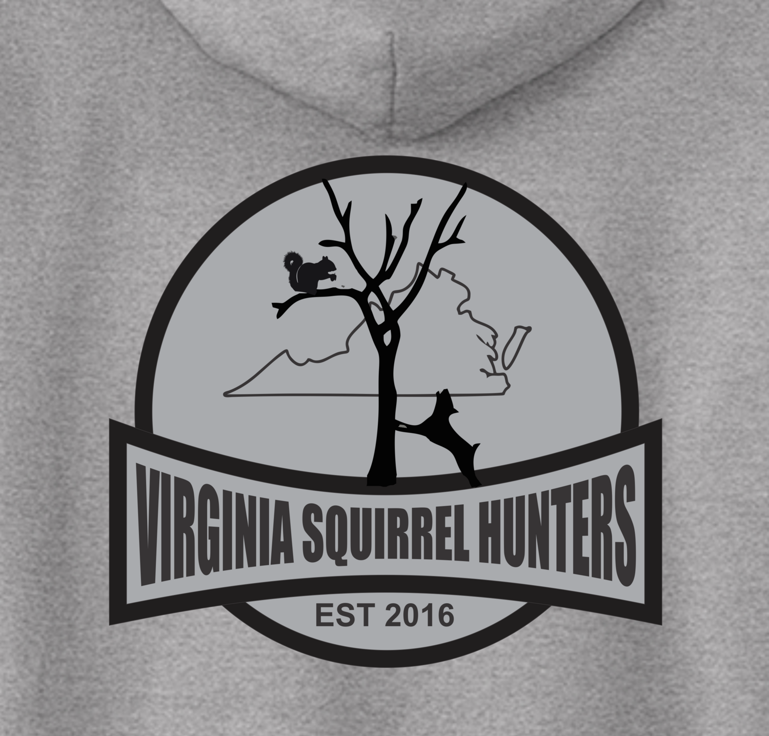 Virginia Squirrel Hunters - Custom Hoodie