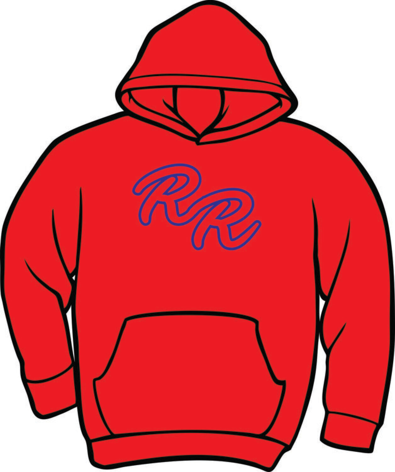 River Rats Hooded Cotton Sweatshirt - Adult & Youth