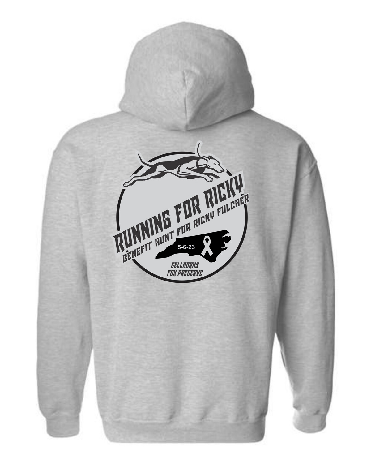 "Running For Ricky" Hoodie - Youth and Adult Sizes